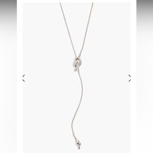 Madewell | Knotshine Necklace in silver